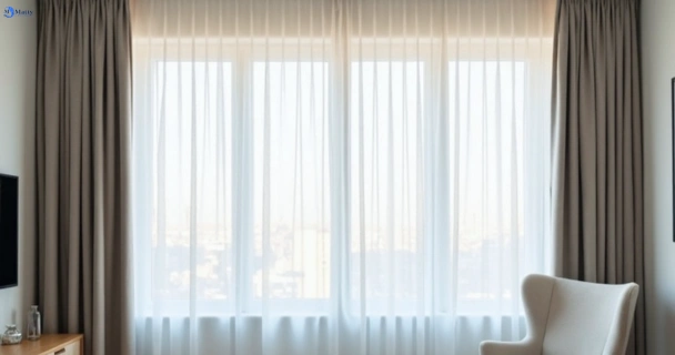 Restored vibrant drapes in arana-hills QLD after Matty Curtain Cleaning