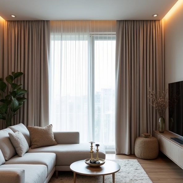 Arana Hills Residential Curtain Cleaning Results